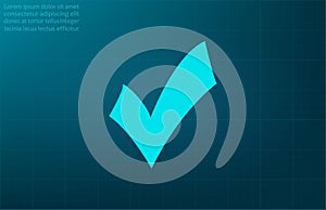 Vector illustration, blue background