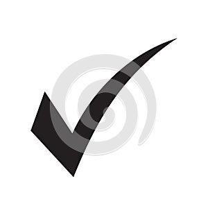 Check mark vector icon