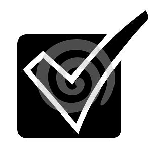 Check mark vector icon eps 10