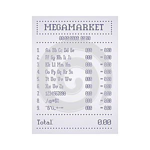 Check out the supermarket template. Vector