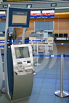 Check-in terminal