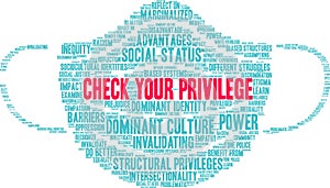 Check Your Privilege Word Cloud