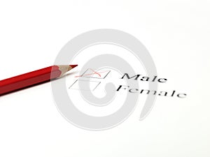 Checkboxes and a pencil