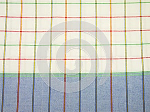 Checked and white background pattern