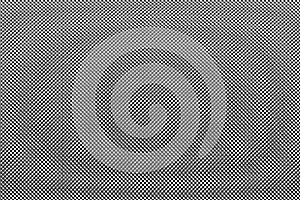 Checker pattern giving illusion of dented metal photo