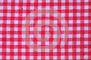 Checker textile background