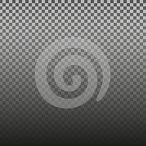 Checkerboard pattern. Bottom shading fade. Subtle grid texture. Vector transparency overlay.
