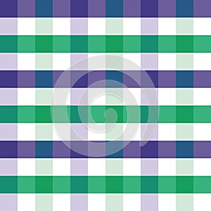 Checkered background in blue and green