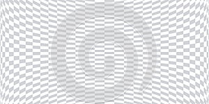 Checkered background with checkerboard pattern of chess board squares. Vector checkered pattern of geometric mosaic with optical