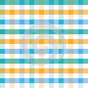 Checkered background in orange and green