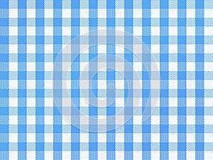 Checkered Bavarian Blue
