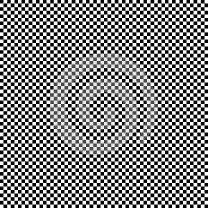 Checkered, chequered seamless pattern. Chess squares repeatable texture. Checkerboard tiles background