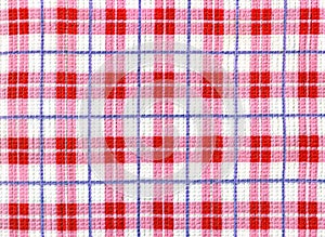 Checkered dishcloth background