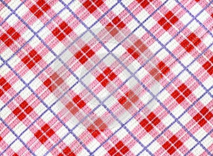 Checkered dishcloth background