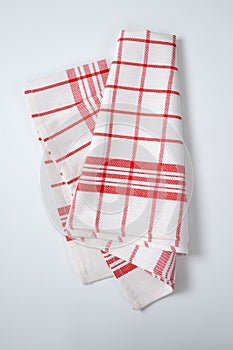 Checkered dishtowel