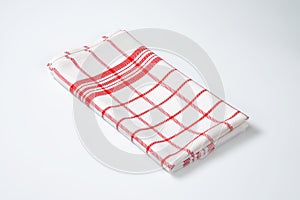 Checkered dishtowel