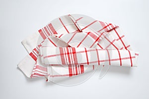 Checkered dishtowel