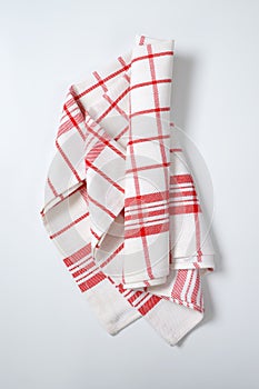 Checkered dishtowel