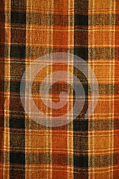 Checkered fabric texture background.