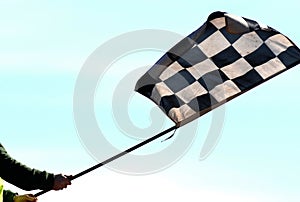 Checkered flag 01