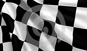 Checkered flag