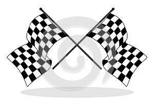 Checkered flag