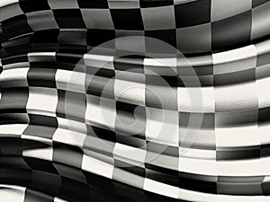 Checkered flag