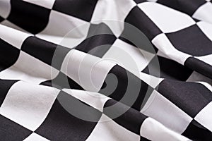 A checkered flag background - motor racing - symbol for winning