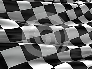 Checkered flag, finish flag, race flag