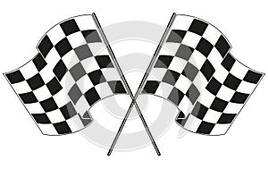 Checkered flag racing