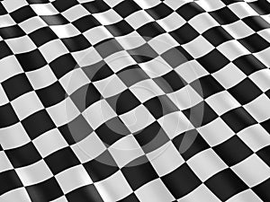 Checkered flag texture.