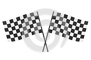 Checkered flags