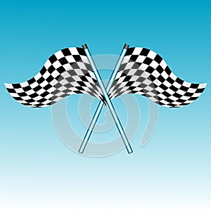 Checkered flags