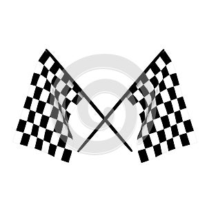 Checkered flags