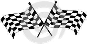 Checkered flags