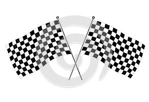 Checkered flags