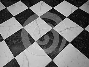 Checkered floor texture background