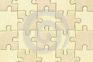 Checkered jigsaw puzzle