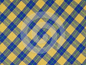 Checkered plaid fabric texture