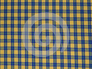 Checkered plaid fabric texture background