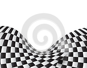 Checkered race flag