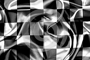 Checkered racing flag