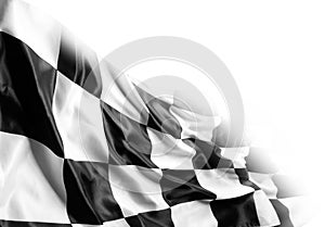 Checkered racing flag