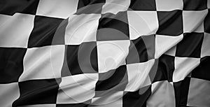 Checkered racing flag