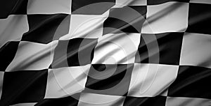 Checkered racing flag