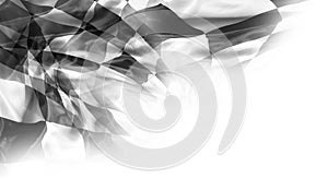 Checkered racing flag