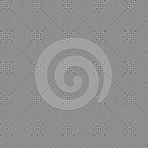 Checkered Radial Black Squares Geometric Pattern.Seamless Texture In Modern Style. Modern Digital Graphic Design Background.