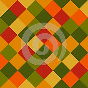 Checkered seamless background pattern