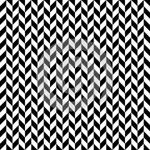 Checkered seamless pattern with alternating parallelogram. Optic