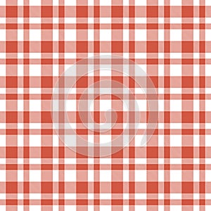 Checkered seamless table cloths pattern